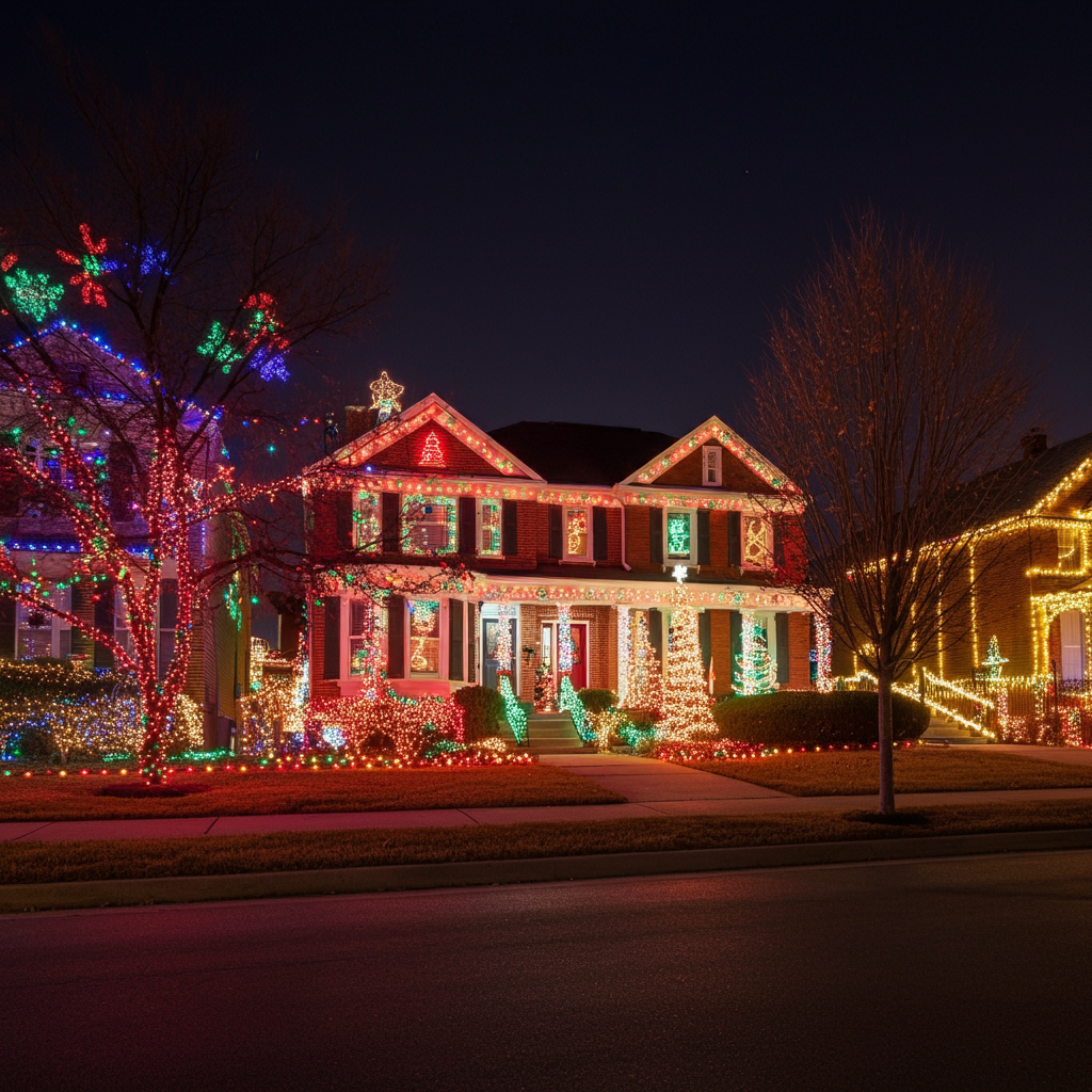 Christmas Light Installation St. Louis MO