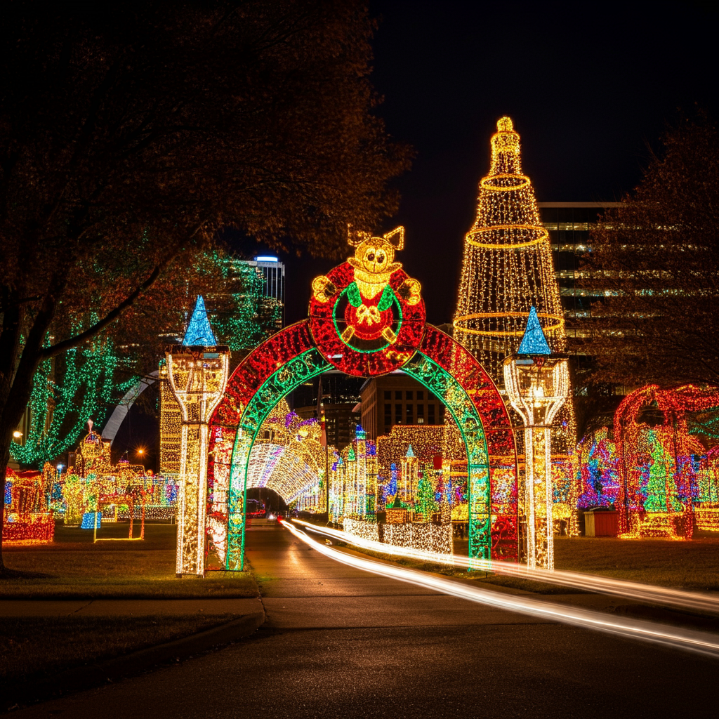 Holiday Lights St. Charles County MO