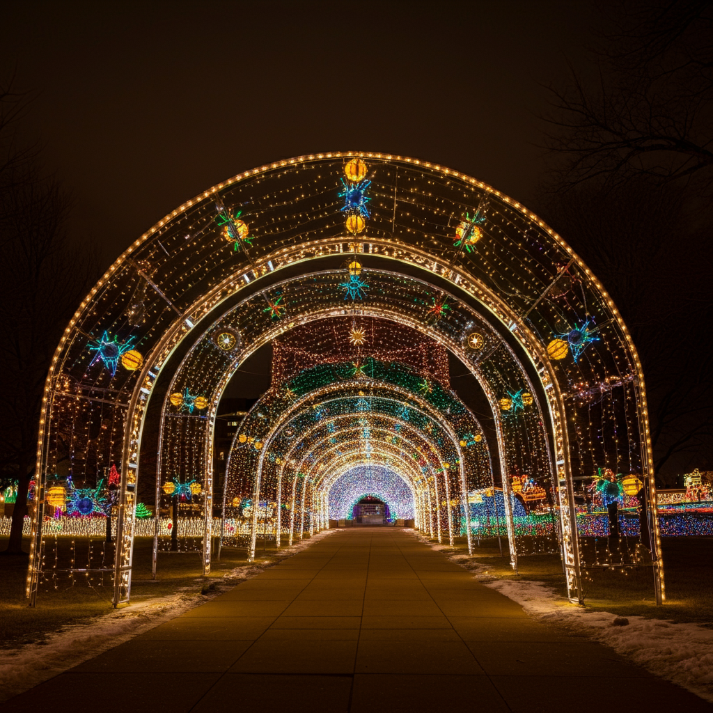 Holiday light installation St. Louis MO