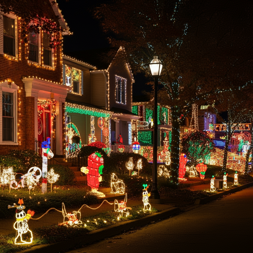 Professional Holiday light installation St. Louis MO